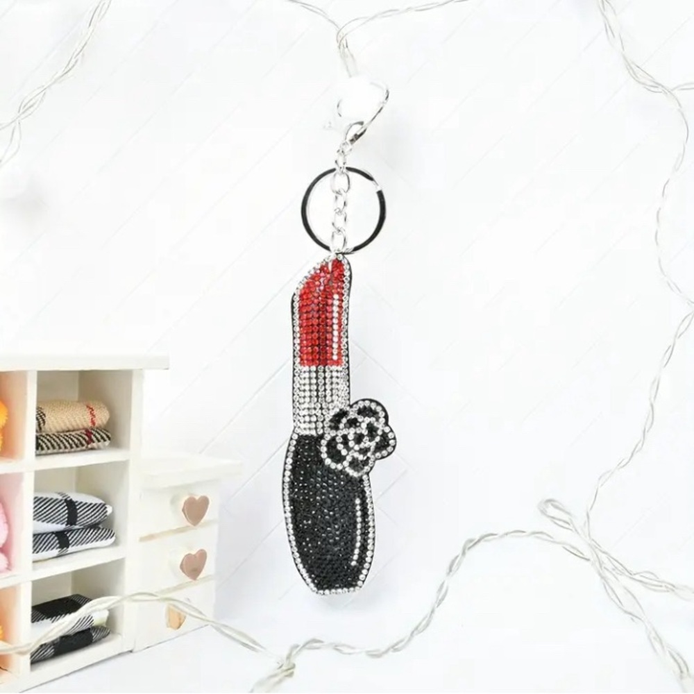 Chic Keychain Bag Charm - Perfume, Lipstick, Handbag - Picture 7 of 11